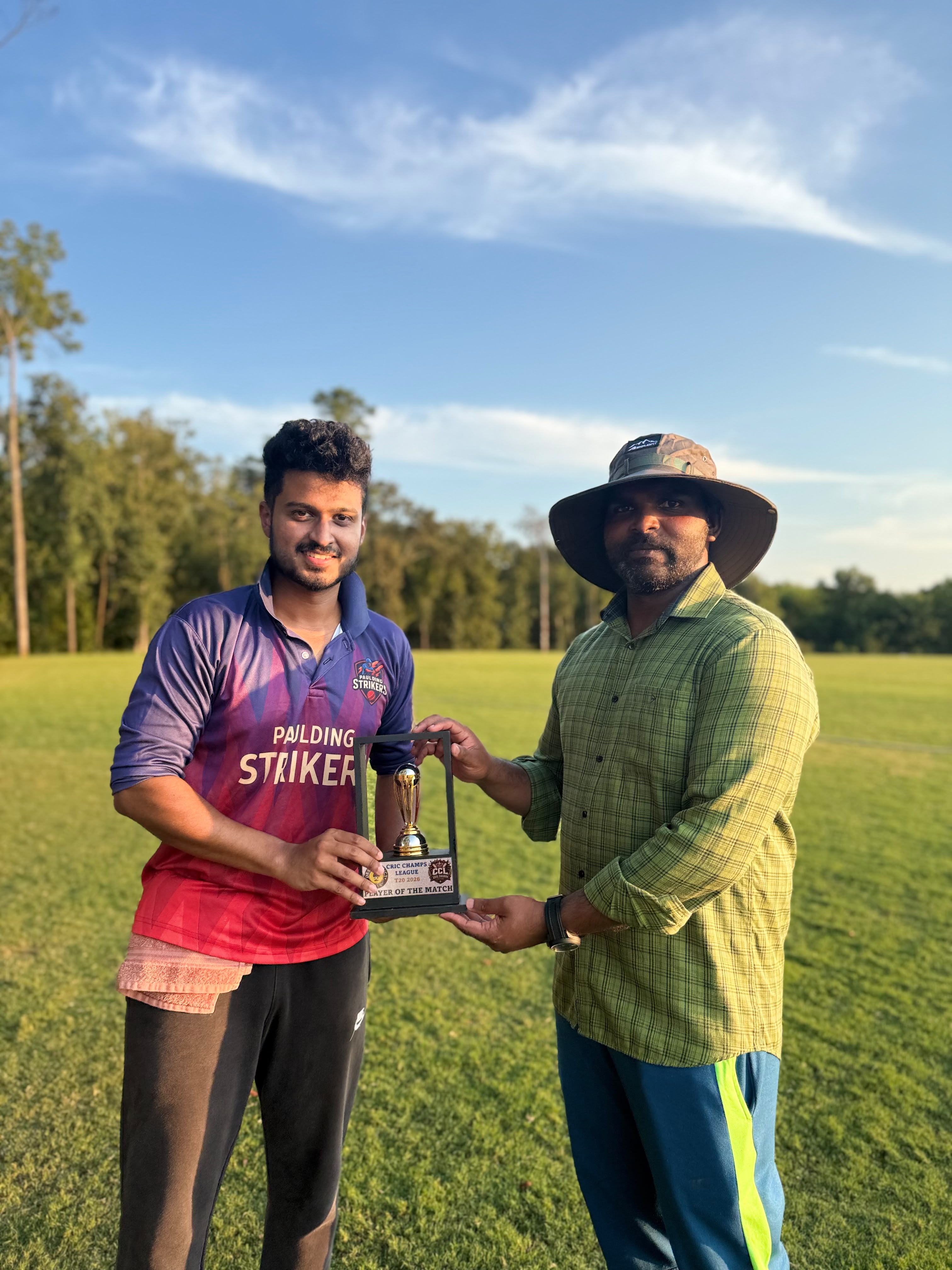 MAN OF THE MATCH GOWTHAM CHINTALAPATI