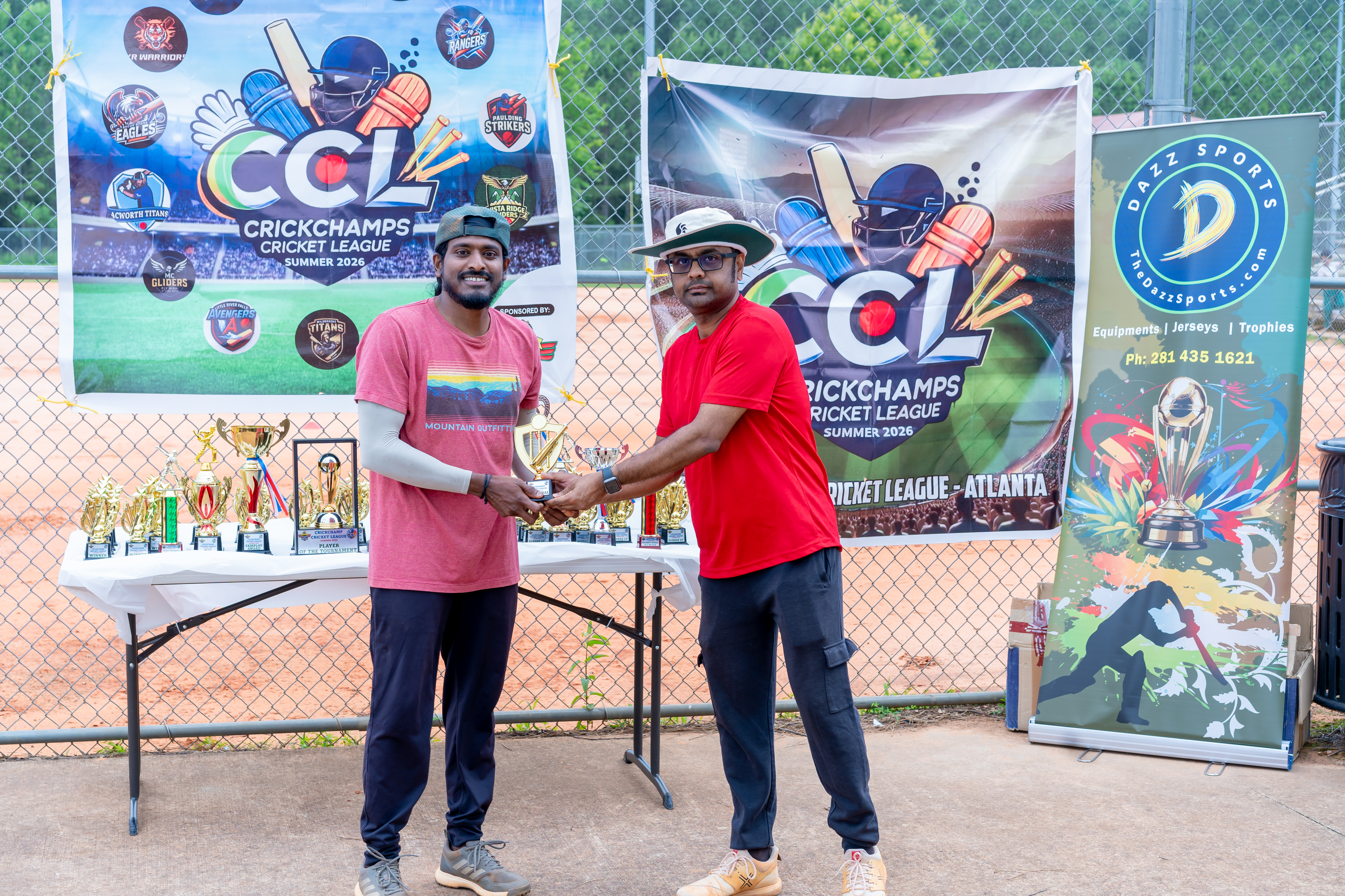 A sensational knock from Dasari proved to be the difference as his brilliant batting steered VR Warriors to a well-deserved win.