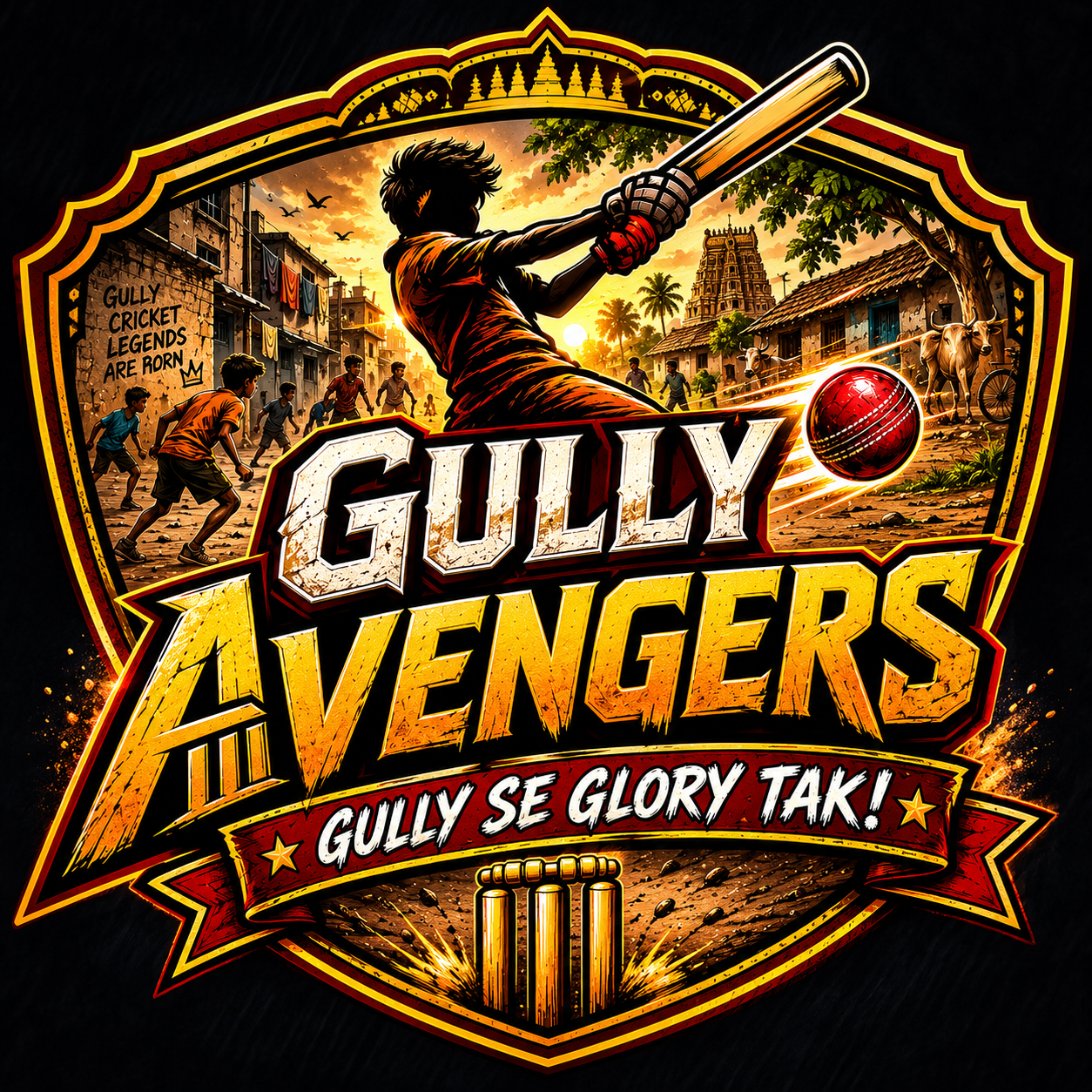 GULLY AVENGERS logo